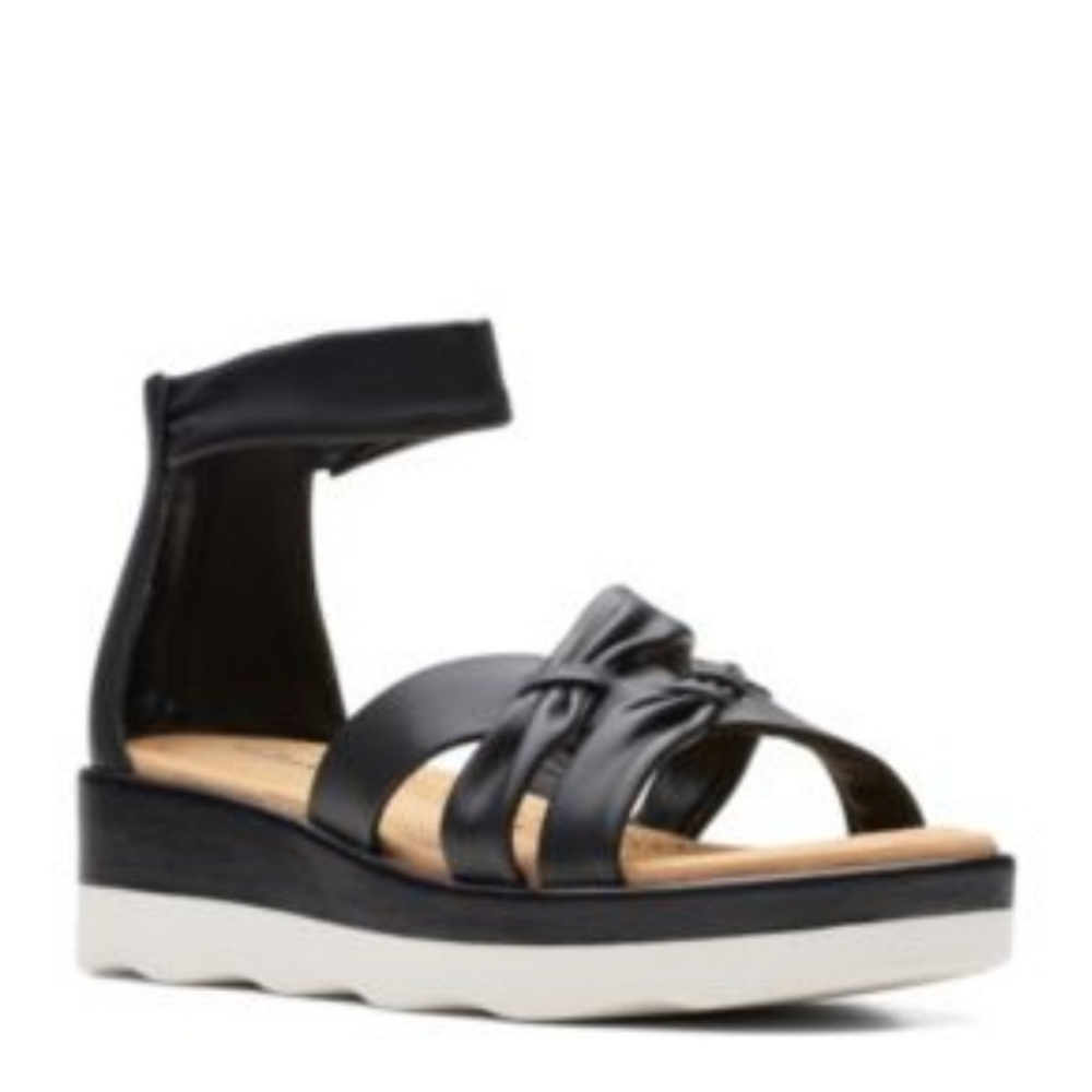 Clarks Women's Collection Clara Rae Wedge Sandal, Size 8.5